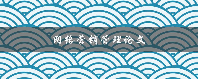 网络营销管理论文(如何提高营销效率与ROI)