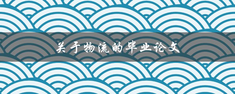 关于物流的毕业论文(如何优化供应链效率与成本控制)